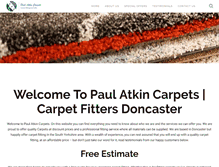 Tablet Screenshot of paulatkincarpets.co.uk